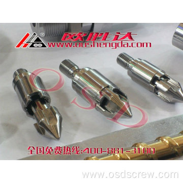 Injection molding machine accessories/nozzle/screw head/cylinder forehead